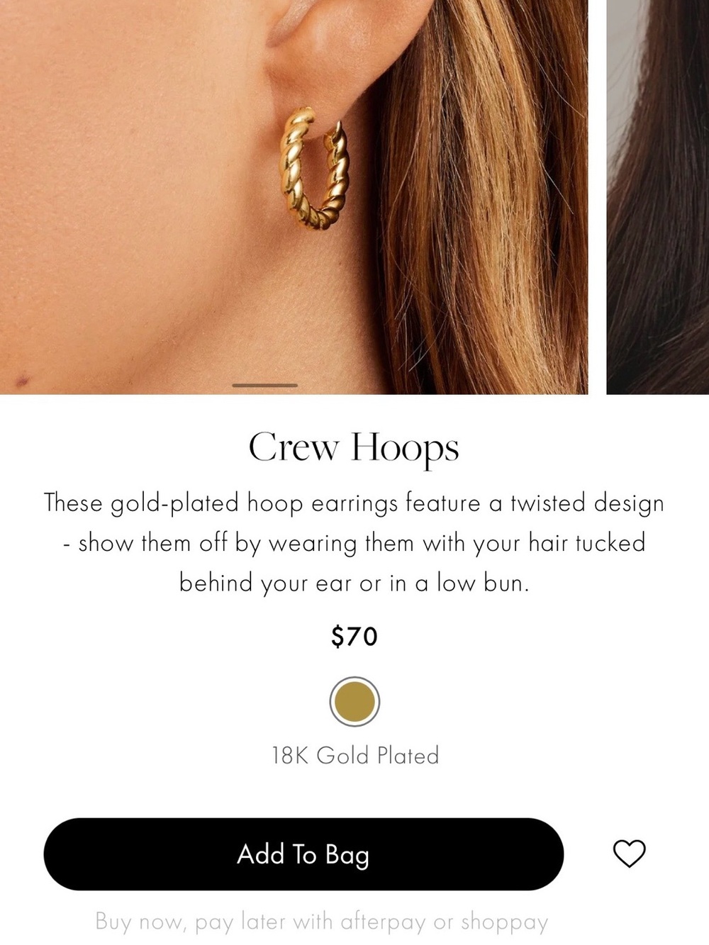 Bloomingdale's 18K Gold Plated Hoop Earring Set - Three Textured Styles